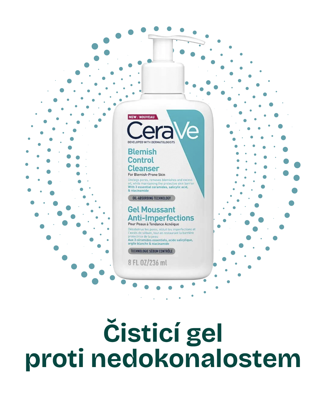 Čisticí gel proti nedokonalostem