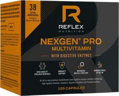 Reflex Nutrition Nexgen® PRO + Digestive Enzymes 120 kapslí