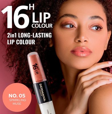 Dermacol 16H Lip Colour - Dlouhotrvající barva na rty č.5
