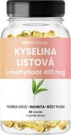 MOVit Energy Kyselina Listová L-methylfolát 400 mcg, 90 tobolek