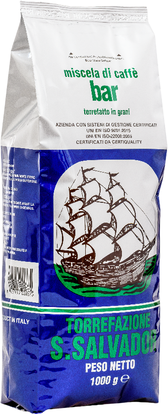 San Salvador Zrnková káva Bar Blue 1 kg