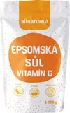 Allnature Epsomská sůl s vitamínem C 1000 g