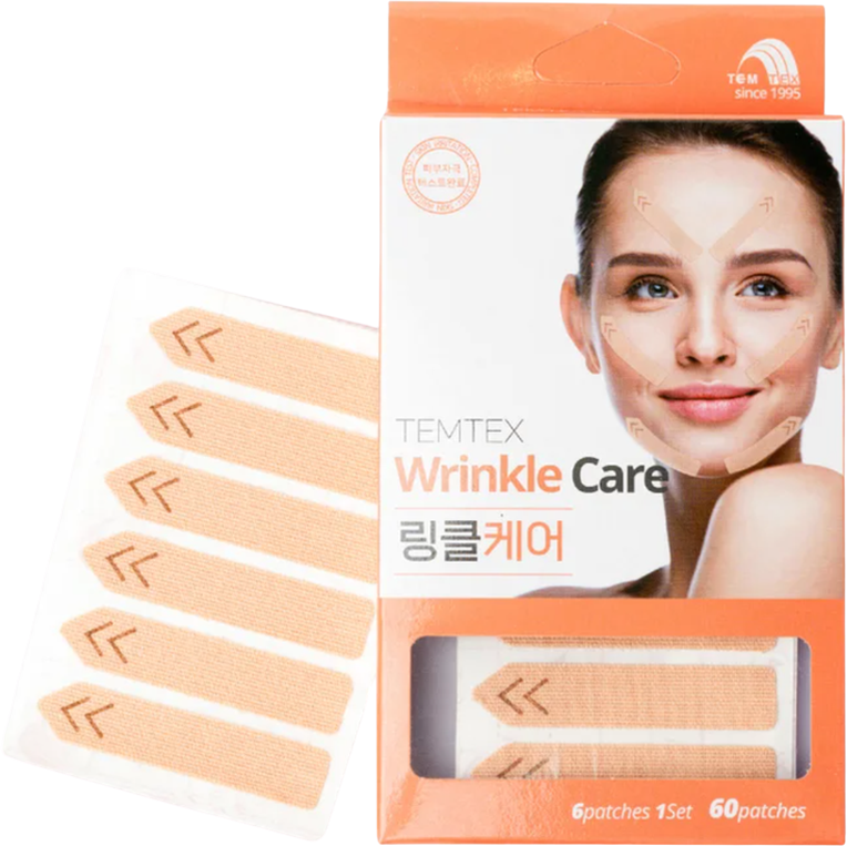 Temtex Tape Wrinkle care, tejp proti vráskám 60 ks