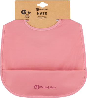 Petite&Mars Bryndák PU Nate Dusty Rose 6m+