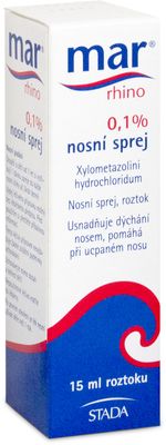 Mar Rhino 0.1% Nosní sprej 15 ml