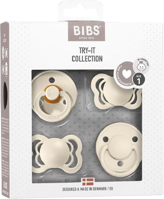 BIBS Cumlíky TRY IT kolekcia, Ivory 4 ks