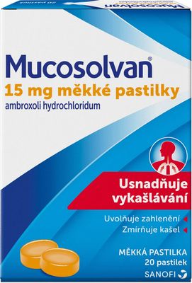 Mucosolvan ® 15 mg 20 pastilek