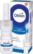 Otrivin 1mg/ml nosní sprej při léčbě ucpaného nosu 10 ml