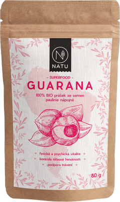 Natu Guarana BIO prášek 80 g