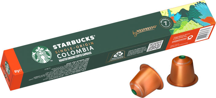 Starbucks Single-Origin Colombia by NESPRESO® 10 ks