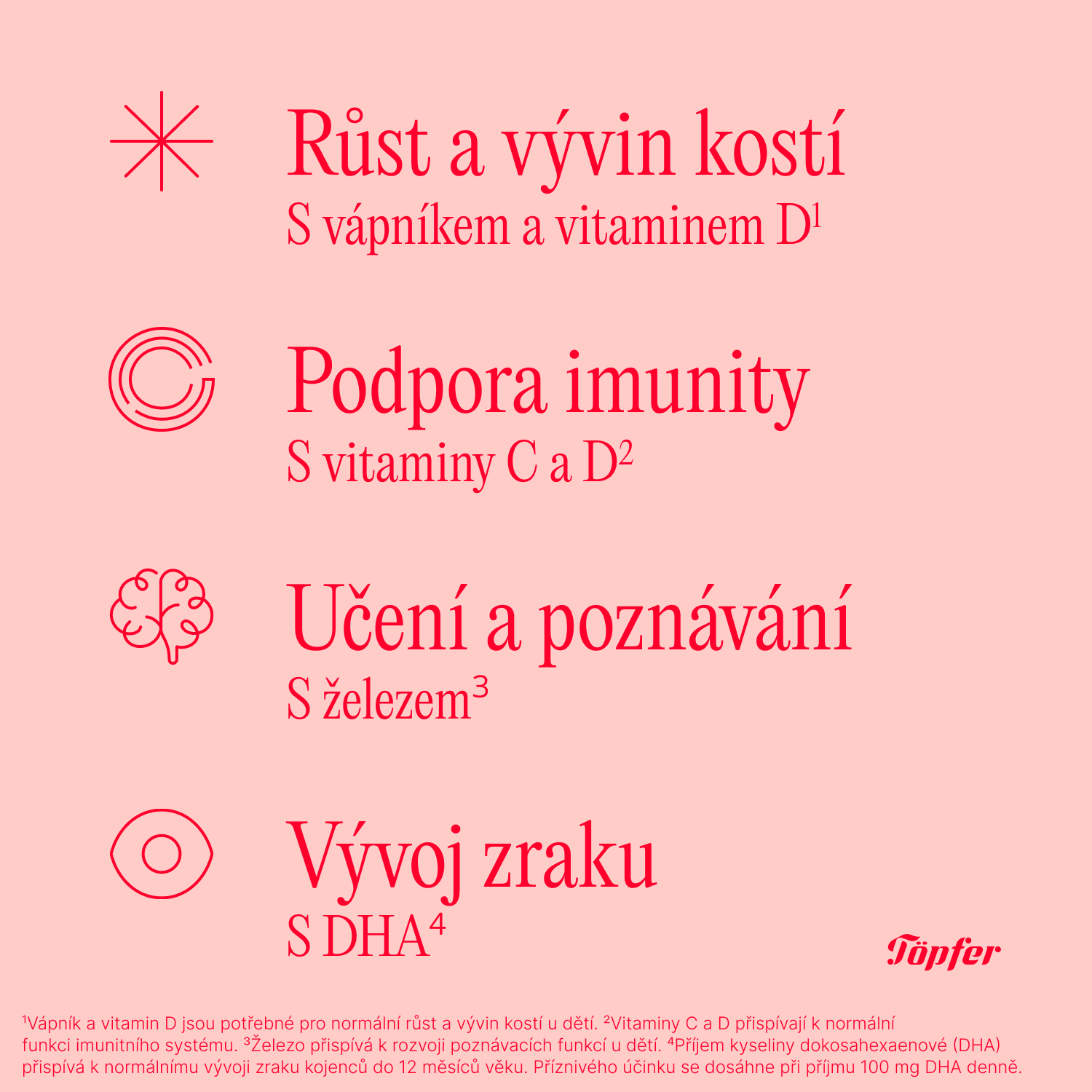 Töpfer BIO 3 pokračovací mléčná kojenecká výživa 600 g
