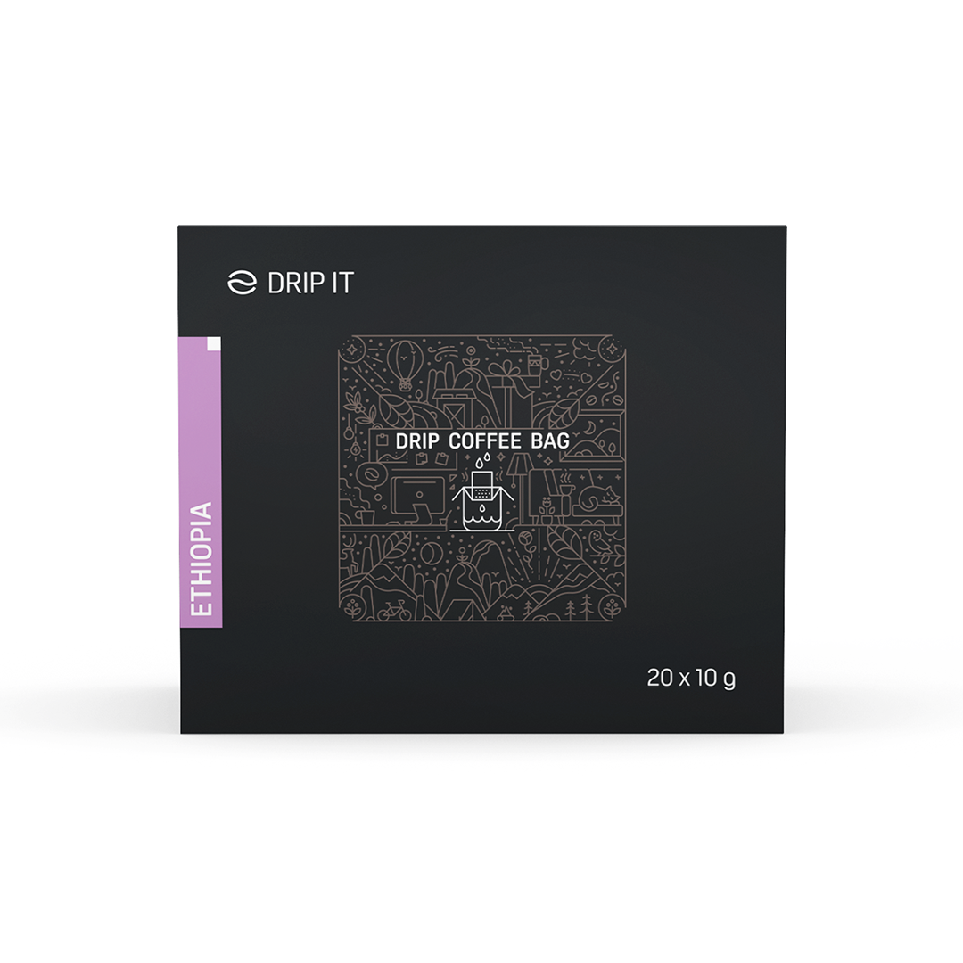 Drip it Káva ve filtru Ethiopia Legesse Borsamo 20 x 10 g
