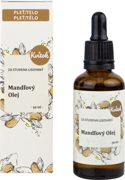Kvitok Mandlový olej 50 ml