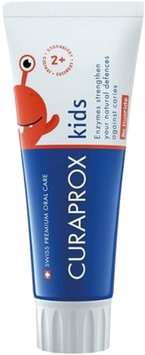 Curaprox Zubní pasta od 2 let jahoda 60 ml