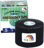 Temtex Tejp. ckinesio tape černá 5 cm x 5 m