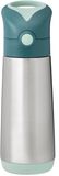B.box Termoska na pití s brčkem - emerald forest 500ml