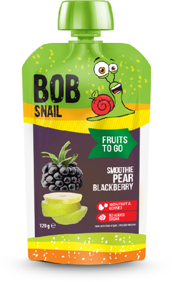 Šnek BOB Smoothie hruška-ostružina 120 g