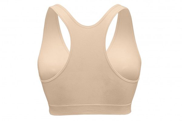 Medela Noční těhotenská a kojicí podprsenka Keep Cool béžová S
