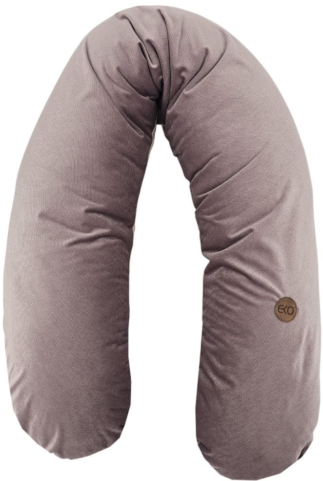 Eko Polštář ke kojení bavlněný Velvet Dark Pink 180 cm
