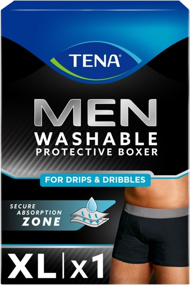 Tena Men Protective Boxer Black XL