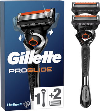 Gillette ProGlide Holicí Strojek Pro Muže + 2 hlavice