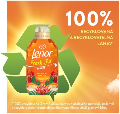 Lenor Fresh Air Effect Tropical Sunset, aviváž (70 pracích dávek) 980 ml