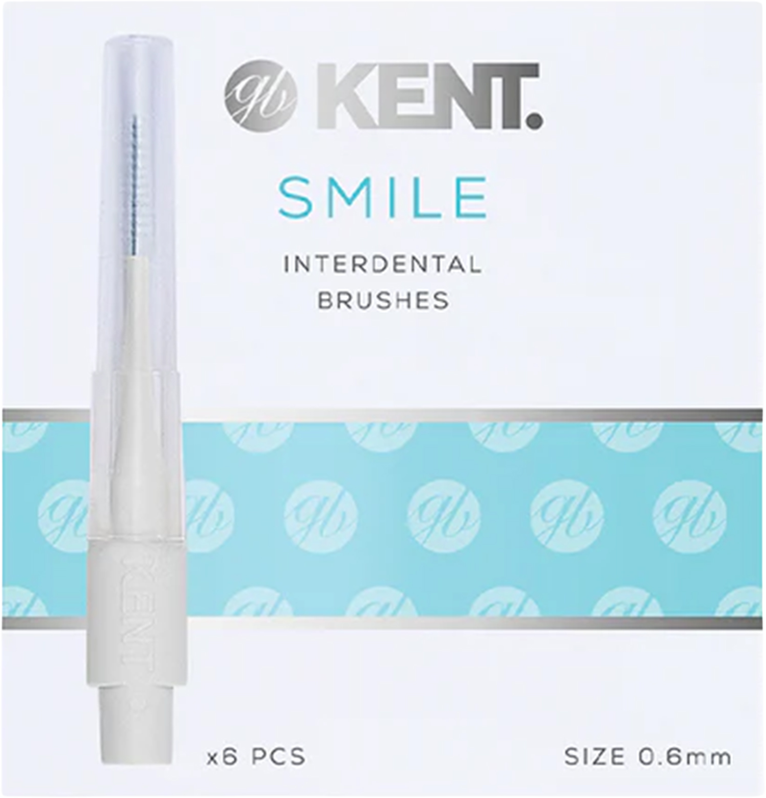 GB Kent & Sons Plc Mezizubní kartáčky SMILE 0,6 mm 6 ks