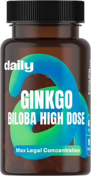 Daily Ginkgo Biloba High Dose 90 kapslí
