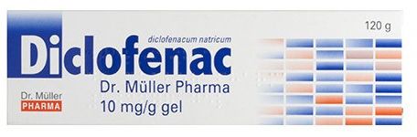 Dr.Muller Diclofenac 10 mg/g gel 120 g