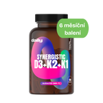 Daily Synergistic D3 + K2 + K1 180 kapslí
