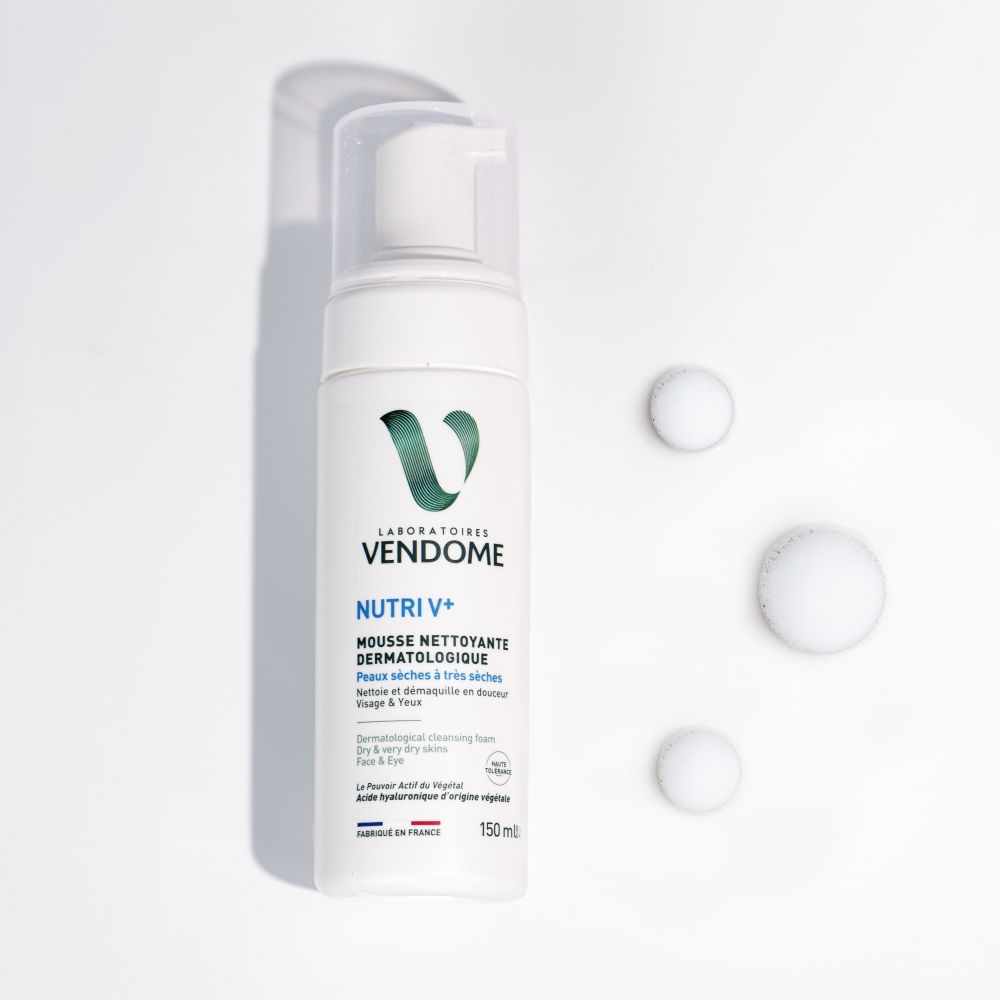 Vendome NUTRI V+ Dermatologická čisticí pěna 150 ml