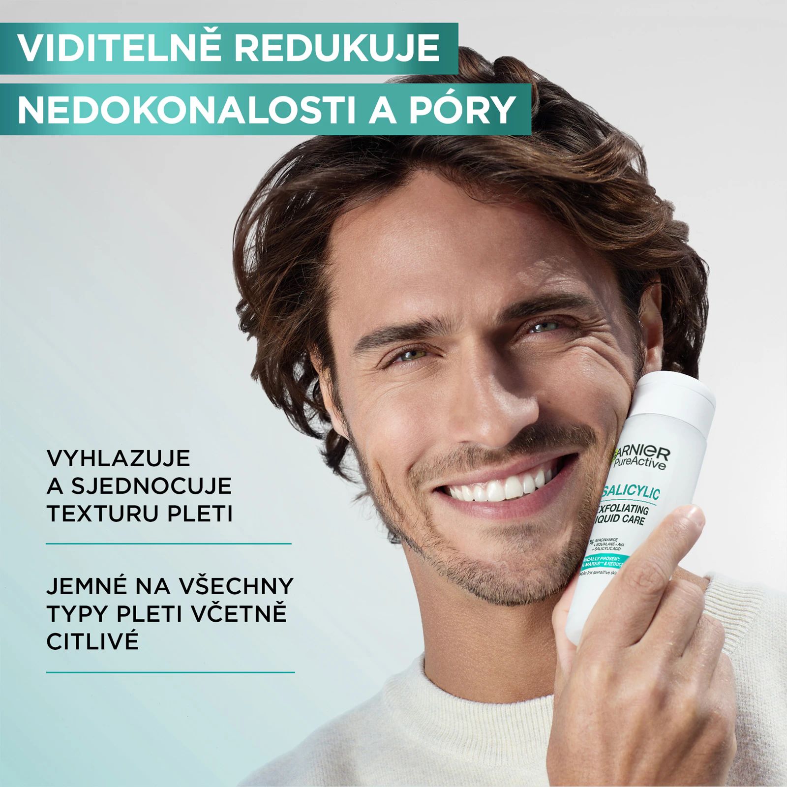 Garnier Pure active salicylic Exfoliační Esence 120 ml