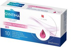 Gyntima Vaginální čípky DEO 10 ks