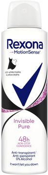 Rexona Invisible Pure Antiperspirant sprej 150 ml