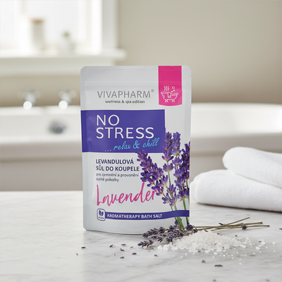 VivaPharm Sůl do koupele No stress 1000 g