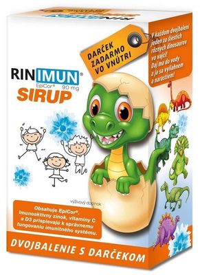 Rinimun sirup DVOJBALENIE 2x120ml + darček