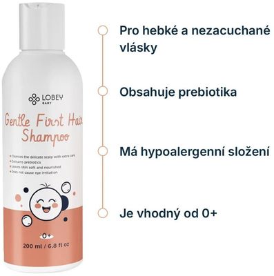 Lobey Šampon pro miminka 200 ml