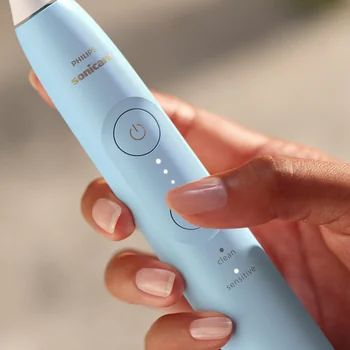 Philips Sonicare Sonický elektrický kartáček 6100 HX7406/01 světle modrý