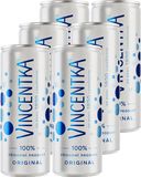 Vincentka minerální voda v plechovce 6 x 250 ml