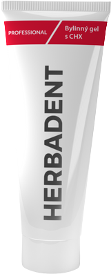 Herbadent Professional Gel na dásně s chlorhexidinem 25 g