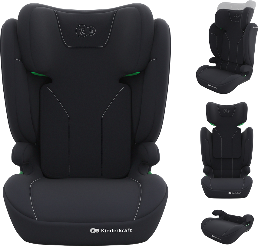 Kinderkraft Autosedačka i-Spark 2 Plus i-Size (100-150 cm) Black
