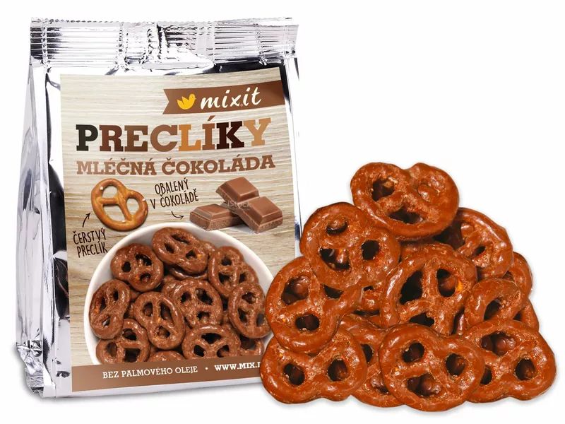 Mixit Preclíky do kapsy Mléčná čokoláda 70 g