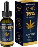 MOVit Energy CBD 15% Full Spectrum Konopný olej 10 ml