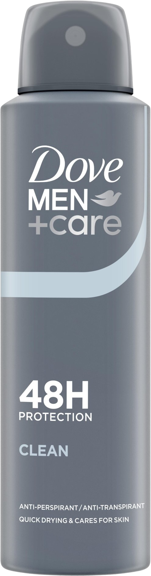 DOVE MEN+CARE Clean antiperspirant sprej pro muže 150 ml