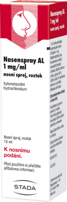 Nasenspray AL 1mg/ml nosní sprej 10 ml