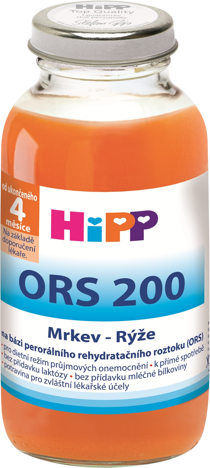 HiPP ORS 200 Mrkvovo-rýžový odvar 200 ml