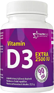 Nutricius Vitamín D3 EXTRA 2500 IU 90 tablet