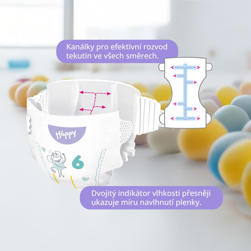 Bella Baby Happy Soft&Delicate Junior Extra 48 ks