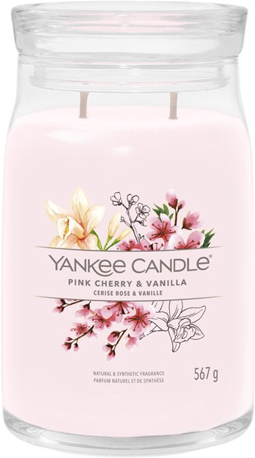 Vonná svíčka Signature Pink Cherry & Vanilla 567 g