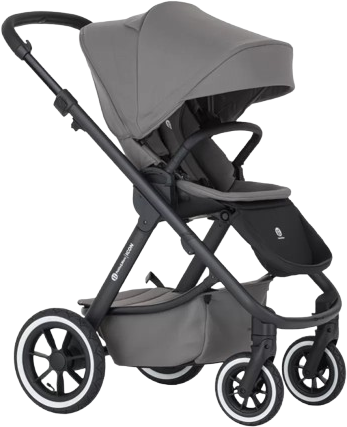 Petite&Mars Kočárek kombinovaný ICON 2v1 Dove Grey LITE RWS + Core Pro i-Size Black Grey + Báze